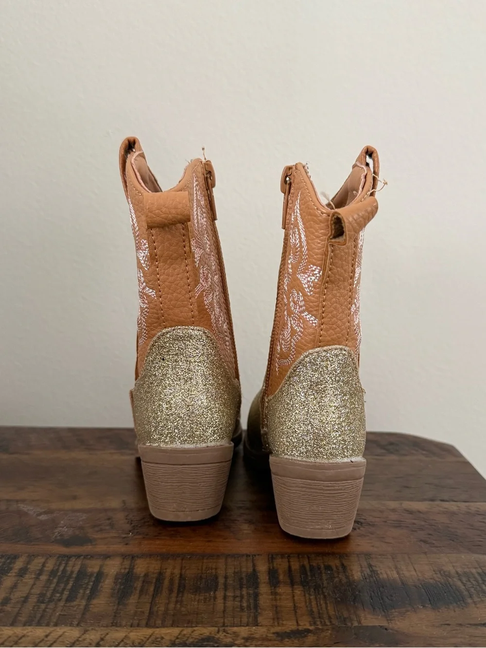 Toddler Glitter Cowgirl Boots